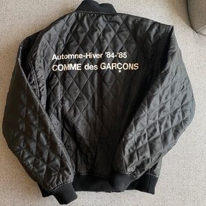 COMME des GARÇON re-edition bomber jacket